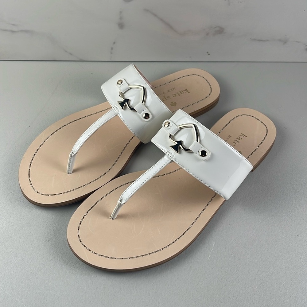 Kate Spade New York Cassia Sandal White Size 7
